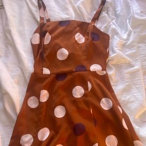 Vintage style size s polka dot dress